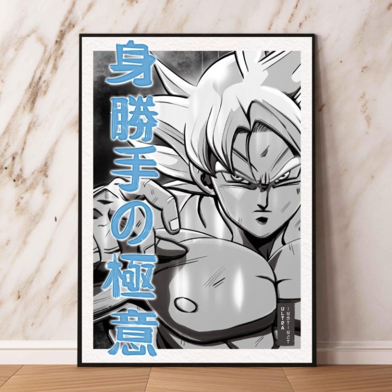 Dragon Ball Poster Goku Angry Leinwandbilder Dragonballmerch De