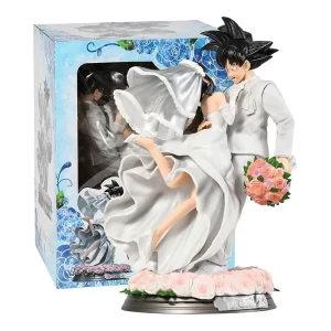 Dragon Ball Z Figuren von Son Goku und Chichi Hochzeit