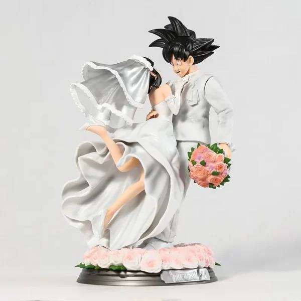 Dragon Ball Z Figuren von Son Goku und Chichi Hochzeit