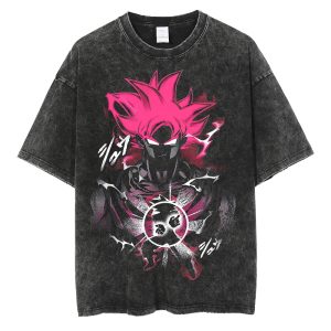 Dragon Ball Super Shirt Black Goku Oversize Shirt