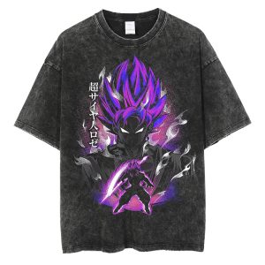 Dragon Ball Shirt Super-Saiyajin-Rose Gym Shirt Oversize