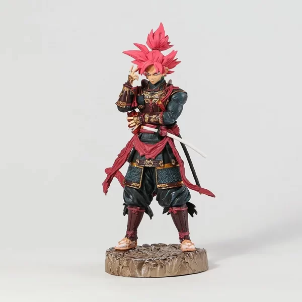 Anime Figuren Super Black Goku Super Saiyan Samouraï