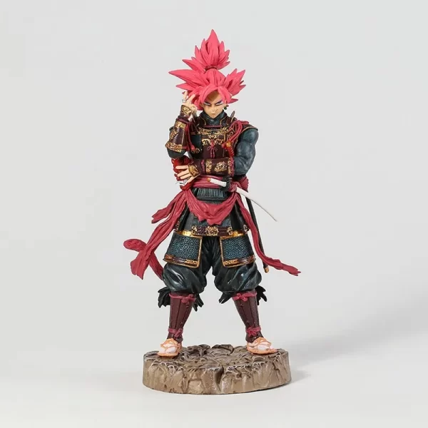 Anime Figuren Super Black Goku Super Saiyan Samouraï