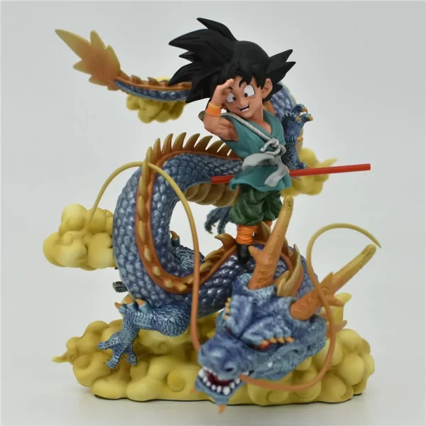 Dragon Ball Figur Son Goku mit Drachen