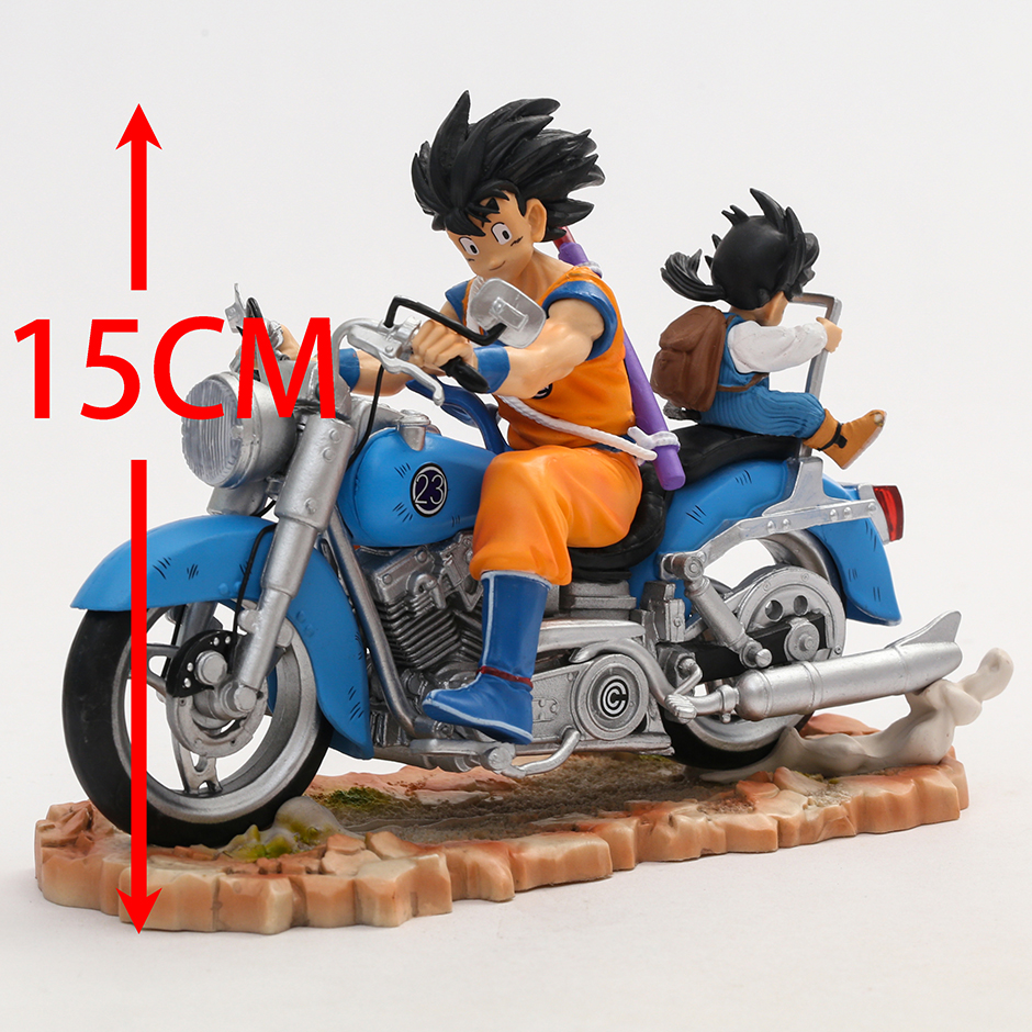 Figur Dragon Ball Z Son Goku Gohan Blau Moto