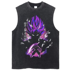 Dragon Ball Workout Tank Top Goku Black Zamasu Gym Shirt