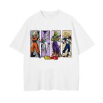 Shirt Goku Vegeta Piccolo Freizzer Dragon Ball Z Oversize Shirt