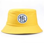 Gelb Bob Cap Dragon Ball Fischer Hut