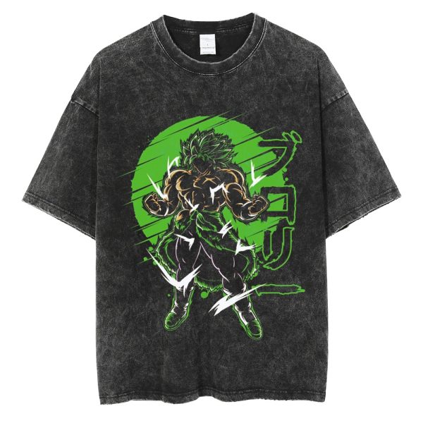 Dragon Ball Oversize Tshirt Broly Gym Shirt