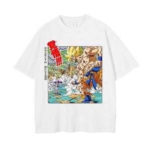 Shirt Goku Vs Freizzer Dragon Ball Z Oversize Shirt