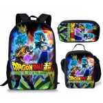 Dragon Ball Rucksack Goku Und Vegeta Schulranzen 3 in 1