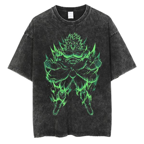 Dragon Ball Z Oversize Shirt Big Broly Gym Shirt