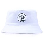 Weiß Bob Cap Dragon Ball Fischer Hut