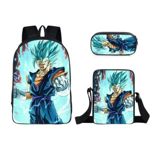 Dragon Ball Z Rucksack Gogeta Schulranzen 3 in 1