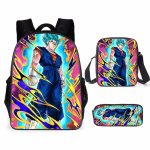 Dragon Ball Rucksack Gogeta Schulranzen 3 in 1