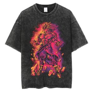 Dragon Ball Oversize Shirt Big Broly Gym Shirt