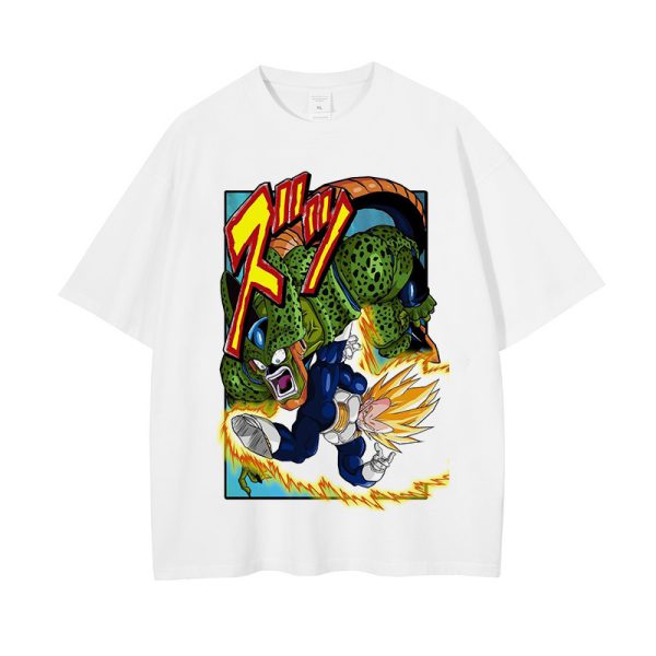 Vegeta Vs Cell Shirt Dragon Ball Z Gym Shirt