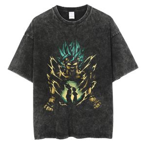 Dragon Ball Oversize Shirt Vegeta Und Goku Gym Shirt