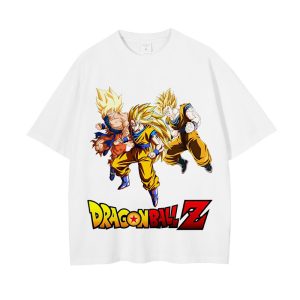 Weiß Goku Gym Shirt Dragon Ball Z Oversize Shirt