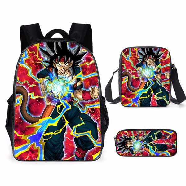  Dragon Ball Rucksack Barlot Schulranzen 3 in 1