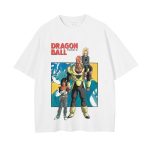 Weiß C16 C17 C18 Gym Shirt Dragon Ball Z Oversize Shirt