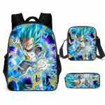 Dragon Ball Rucksack Vegeta SSJ Blue Schulranzen 3 en 1