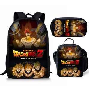 Dragon Ball Z Rucksack Battle Of Gods Schulranzen 3 in 1