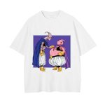 Weiß Majin Buu Gym Shirt Dragon Ball Z Oversize Shirt