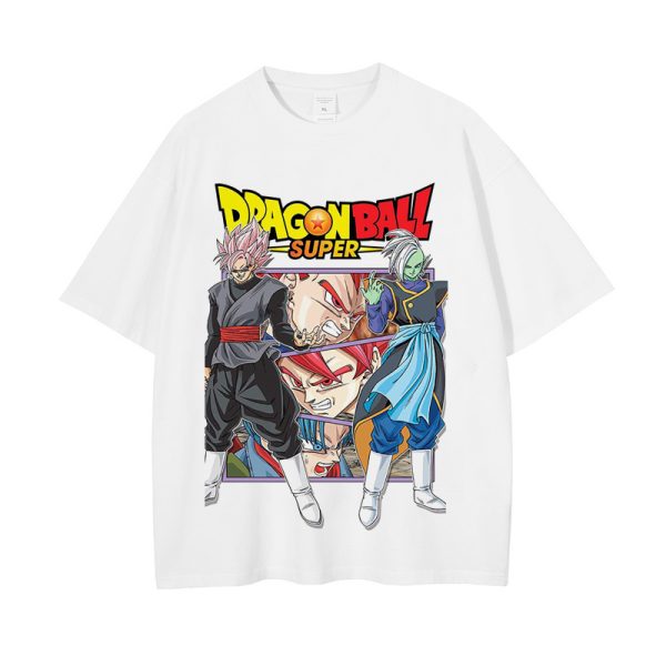 Shirt Black Goku Zamasu Gym Shirt Dragon Ball Z Oversize Shirt