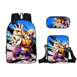 Dragon Ball Z Rucksack Kame Sennin Schulranzen 3 in 1