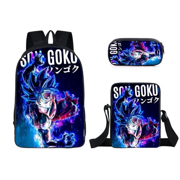 Dragon Ball Rucksack Son Goku Schulranzen 3 en 1