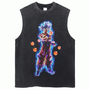 Dragon Ball Workout Tank Top Son Goku Gym Shirt