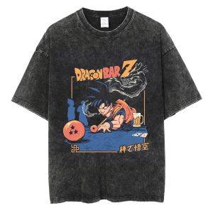 Dragon Ball Oversize Shirt Goku Billiards Gym Shirt