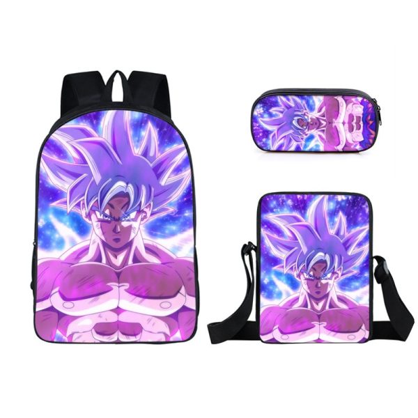 Dragon Ball Rucksack Goku Schulranzen 3 en 1