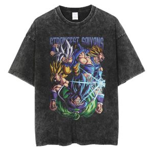 Dragon Ball Oversize Shirt All Saiyan Gym Shirt