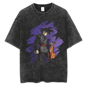 Dragon Ball Z Oversize Shirt Black Goku Gym Shirt