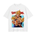 Gotenks Goku SSJ Gym Shirt Dragon Ball Oversize Shirt