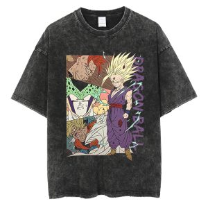 Dragon Ball Z Oversize Shirt Manga Gym Shirt