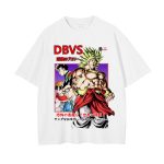 Weiß Broly Gym Shirt Dragon Ball Z Oversize Shirt