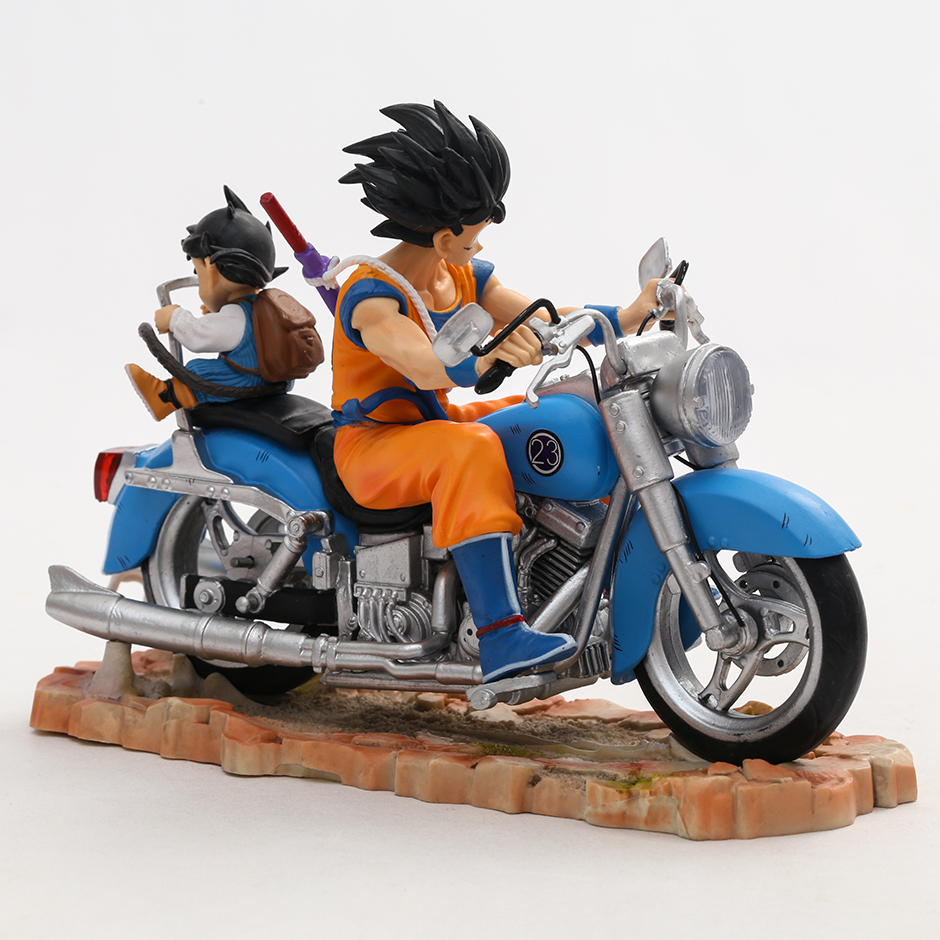 Figur Dragon Ball Z Son Goku Gohan Blau Moto