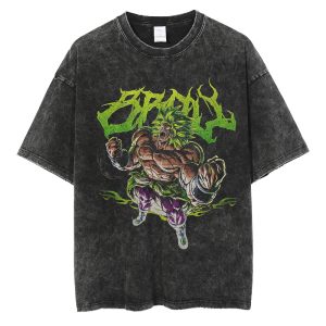 Dragon Ball Oversize Shirt Broly Gym Shirt