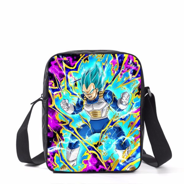 Dragon Ball Z Rucksack Vegeta SSJ Blue Schulranzen 3 in 1