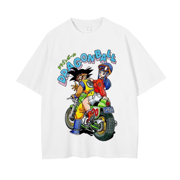 Gym Shirt Goku Und Chichi Dragon Ball Oversize Shirt