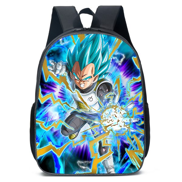 Dragon Ball Rucksack Vegeta SSJ Blue Schulranzen 3 en 1