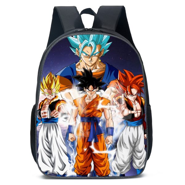 Dragon Ball Z Rucksack Goku SSJ Schulranzen 3 en 1