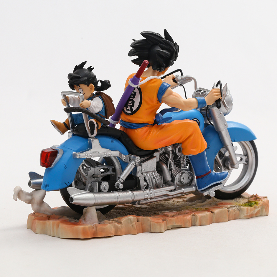 Figur Dragon Ball Z Son Goku Gohan Blau Moto