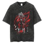 Dragon Ball Z Shirt Rot Vegeta Gym Shirt