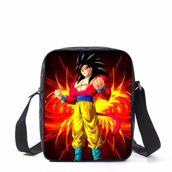 Dragon Ball Z Rucksack Goku SSJ4 Schulranzen 3 en 1