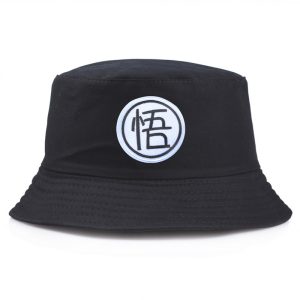 Schwarz Bob Cap Dragon Ball Fischer Hut