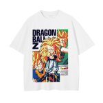 Weiß Gotenks Gym Shirt Dragon Ball Z Oversize Shirt